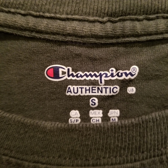 Champion Green short sleeve Sacramento State Football shirt Size Adult Small - Picture 4 of 8